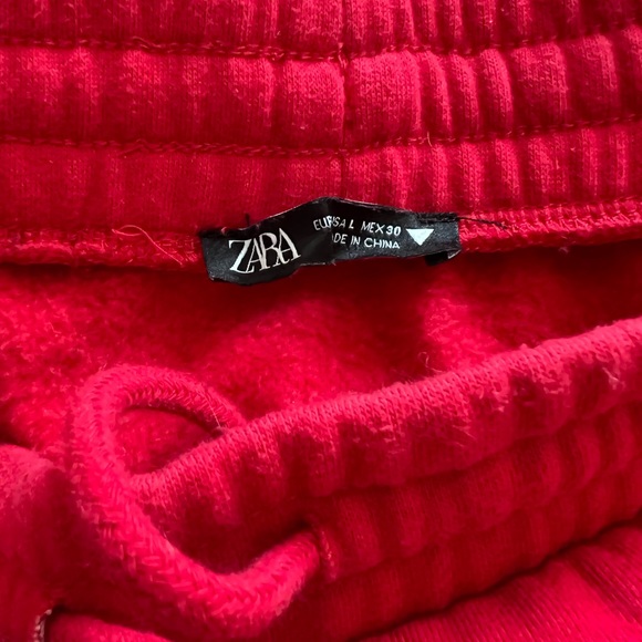 Skirt Zara red - Picture 2 of 2